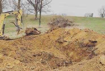 Dirt Work project by Hobgood Landscaping