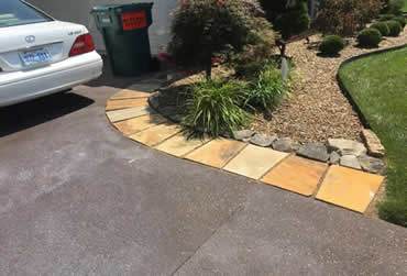 Hardscaping project by Hobgood Landscaping