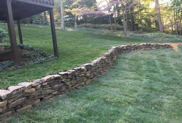 Hardscaping project by Hobgood Landscaping