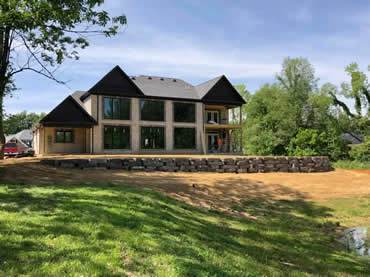 Hardscaping project by Hobgood Landscaping