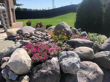 Hardscaping project by Hobgood Landscaping
