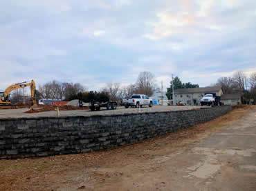 Hardscaping project by Hobgood Landscaping