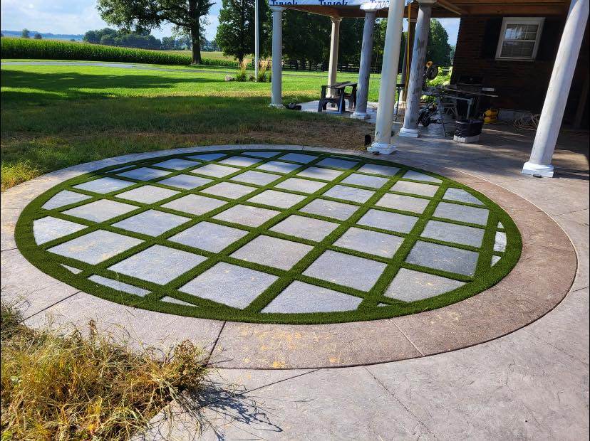 Hardscaping project by Hobgood Landscaping