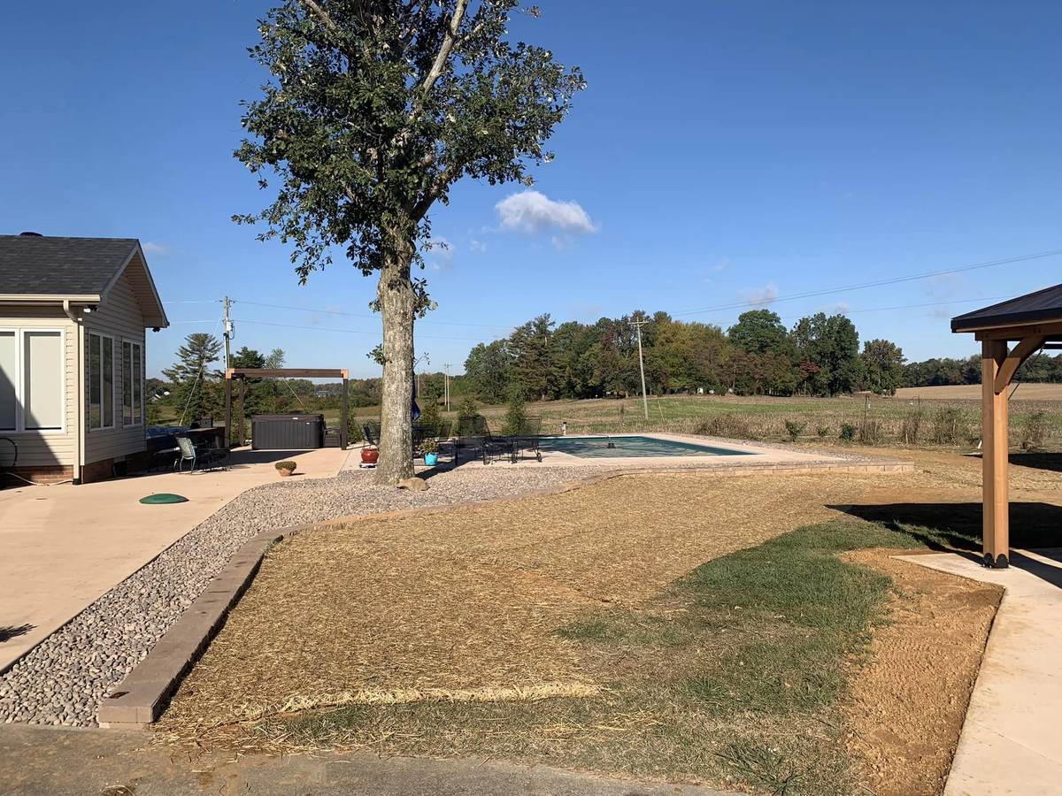Hardscaping project by Hobgood Landscaping
