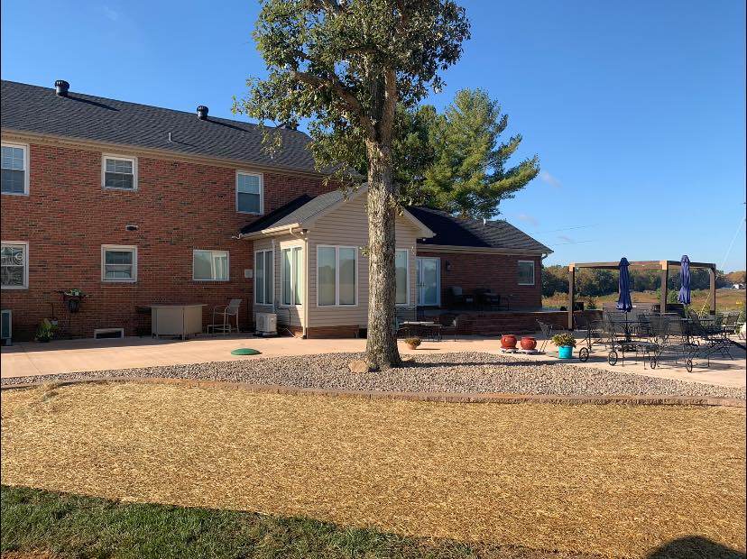Hardscaping project by Hobgood Landscaping