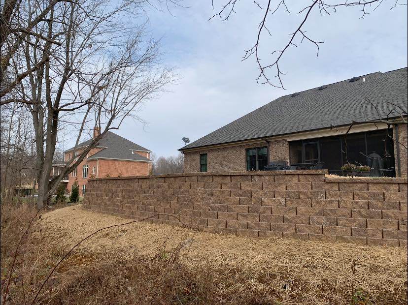 Hardscaping project by Hobgood Landscaping