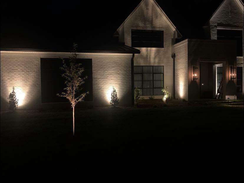 Landscape Lighting project by Hobgood Landscaping