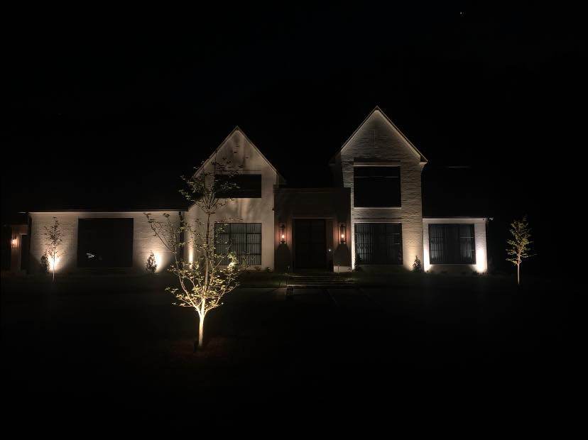 Landscape Lighting project by Hobgood Landscaping