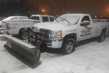 Snow & Ice project by Hobgood Landscaping